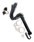 bondage-by-nasstoys-whip-cuff-set-black image