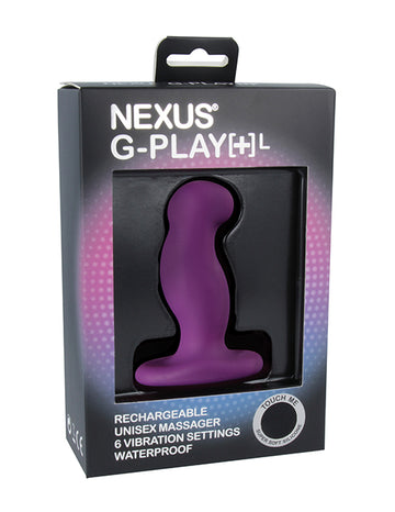 Nexus GPLAYLRG Unisex Rechargeable Vibrator - Purple