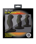 nexus-g-play-trio-rechargeable-massagers-black image