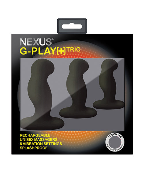 nexus-g-play-trio-rechargeable-massagers-black image