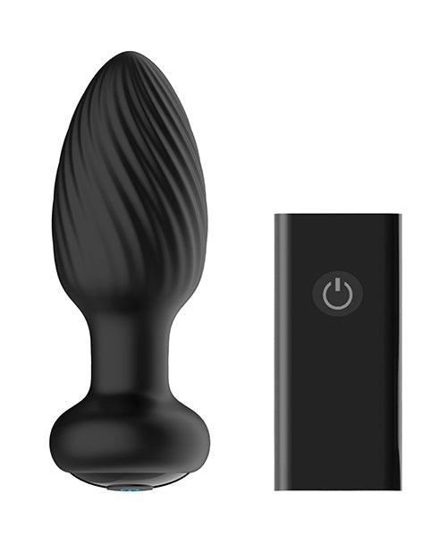 nexus-tornado-rotating-vibrating-small-butt-plug-black image