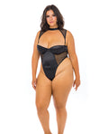 josephine-high-leg-teddy-wremovable-fishnet-collared-harness-black-3x image