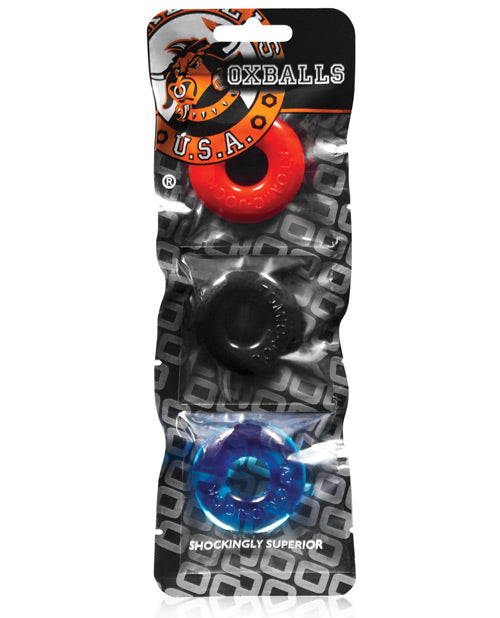 oxballs-ringer-donut-1-multicolored-pack-of-3 image