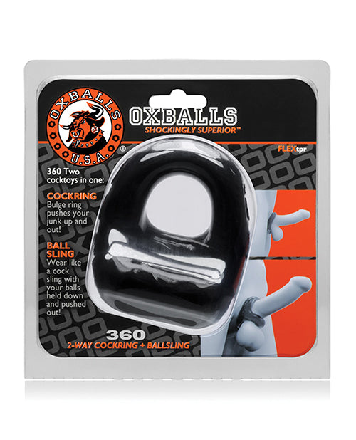 oxballs-360-cock-ring-ballsling-black image
