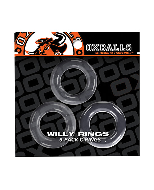 oxballs-willy-rings-clear-pack-of-3 image