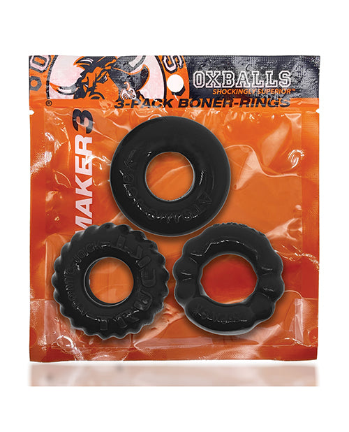 oxballs-bonemaker-3-pack-cockring-kit-black image