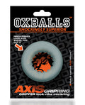 oxballs-axis-rib-griphold-cockring-clear-ice image