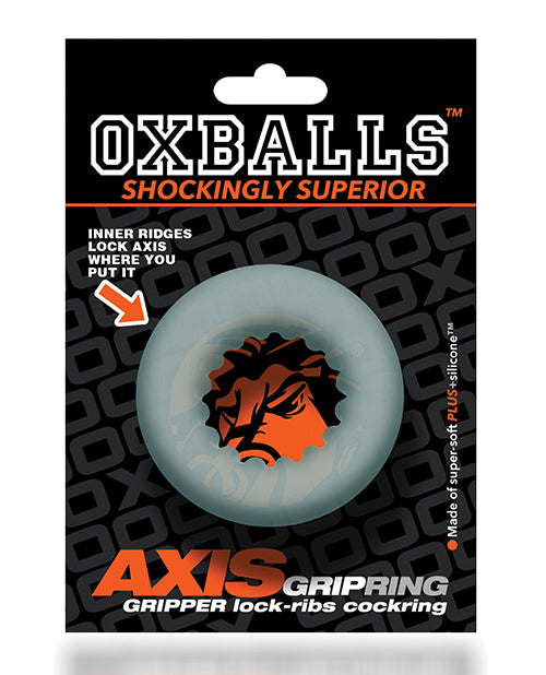 oxballs-axis-rib-griphold-cockring-clear-ice image