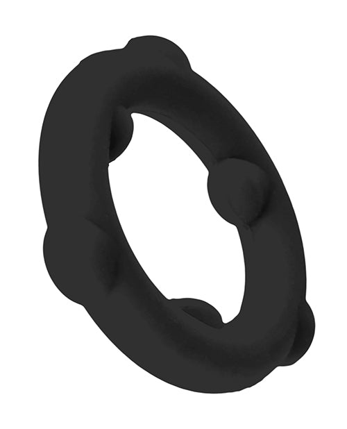 Oxballs Spinner Single Silicone Ring - Black