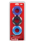 hunky-junk-c-ring-multi-pack-cobalt-pack-of-3 image
