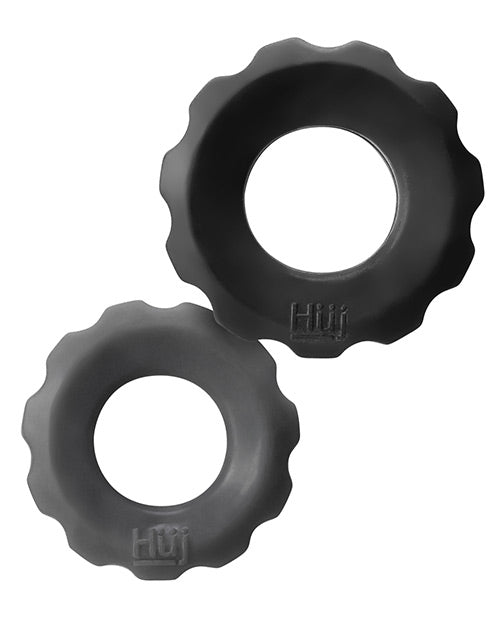 hunky-junk-cog-ring-2-size-double-pack-tar-stone-pack-of-2 image