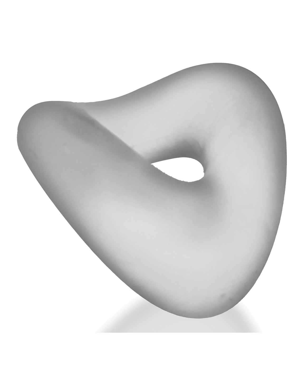 Hunky Junk Form Cock Ring - Clear Ice