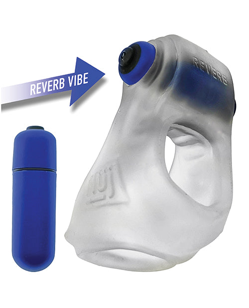 Hunky Junk Revsling Sling w/Vibe - Clear Ice w/Blue Vibe