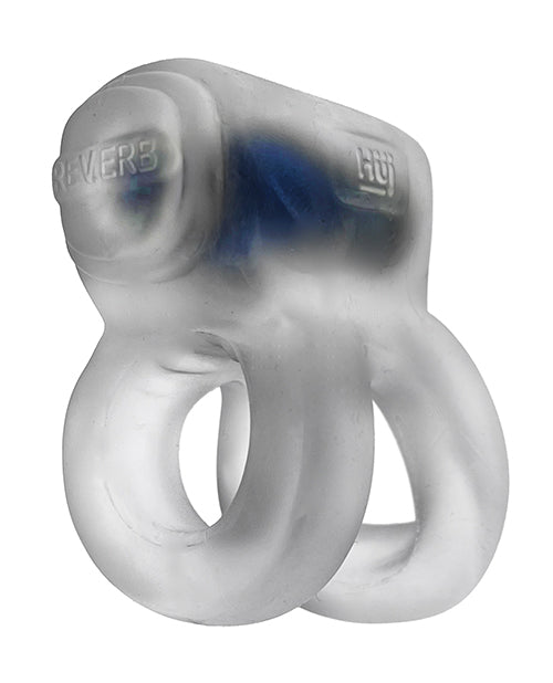 hunky-junk-revhammer-shaft-vibe-ring-clear-ice-wblue-vibe image