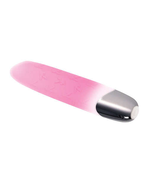 Playboy Pleasure Bunnies on Parade Bullet Vibe - Pink/White