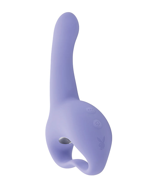 Playboy Pleasure Nice to Meet You Rabbit Vibrator - Lavender