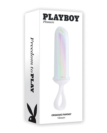 Playboy Pleasure Orgasmic Fantasy Bullet - White