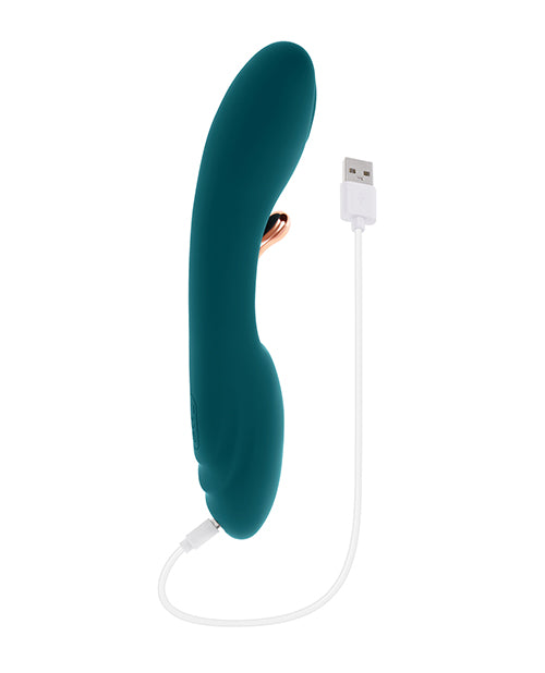 Playboy Pleasure Aurelie G-Spot Vibrator - Teal