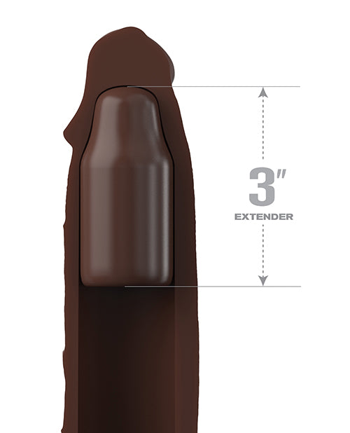Fantasy X-tensions Elite 9" Sleeve w/3" Plug - Brown