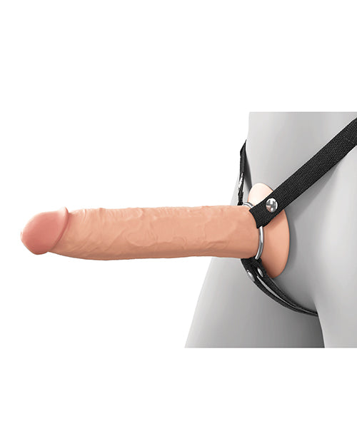 Fantasy X-Tensions Elite 9" Silicone Hallow Strap-On Dual Density - Light