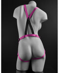 dillio-7-strap-on-suspender-harness-set-pink image
