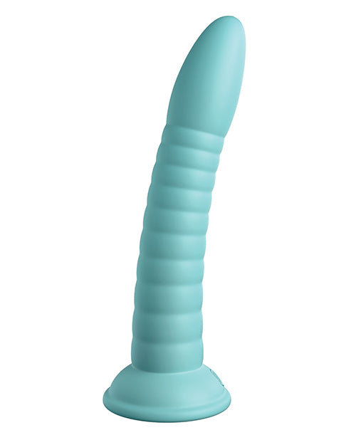 dillio-platinum-7-wild-thing-silicone-dildo-teal image