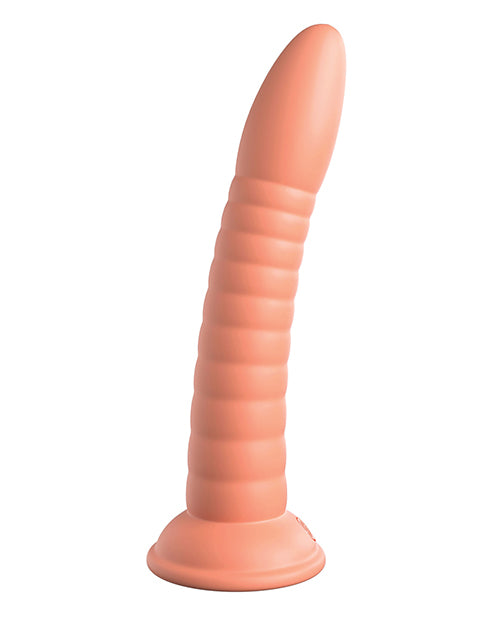 dillio-platinum-7-wild-thing-silicone-dildo-peach image