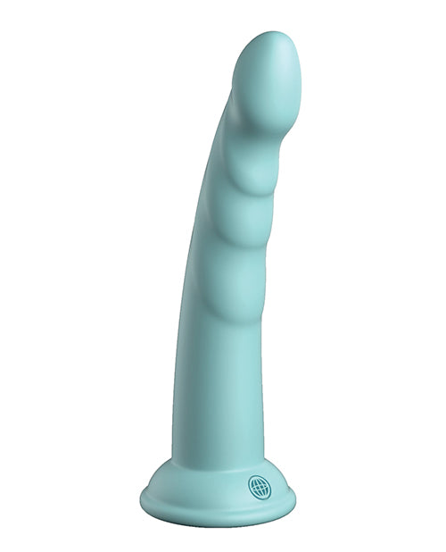 dillio-platinum-7-slim-seven-silicone-dildo-teal image