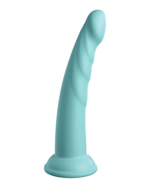 dillio-platinum-7-slim-seven-silicone-dildo-teal image