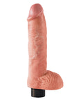 king-cock-10-vibrating-cock-wballs-flesh image