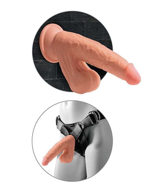 king-cock-plus-7-triple-density-cock-wswinging-balls-tan image
