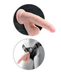 king-cock-plus-8-triple-density-cock-wswinging-balls-ivory image