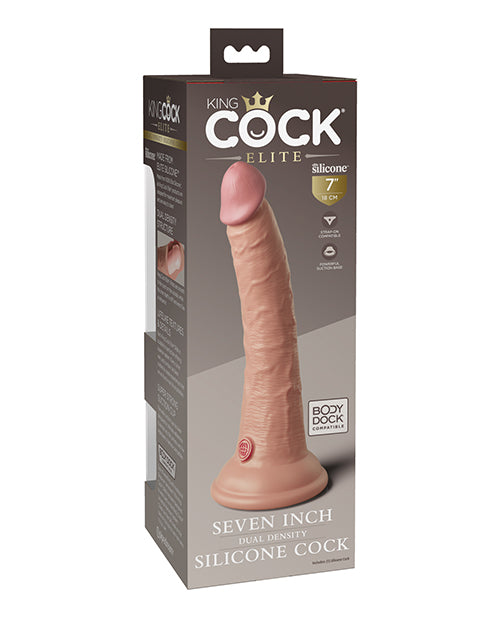 king-cock-elite-7-dual-density-silicone-cock-light image
