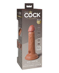 king-cock-elite-6-dual-density-vibrating-silicone-cock-tan image