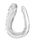 king-cock-clear-large-double-trouble-dildo-clear image