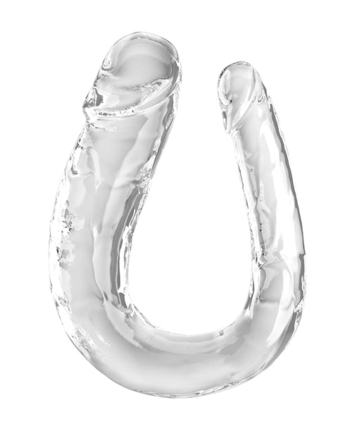 king-cock-clear-large-double-trouble-dildo-clear image