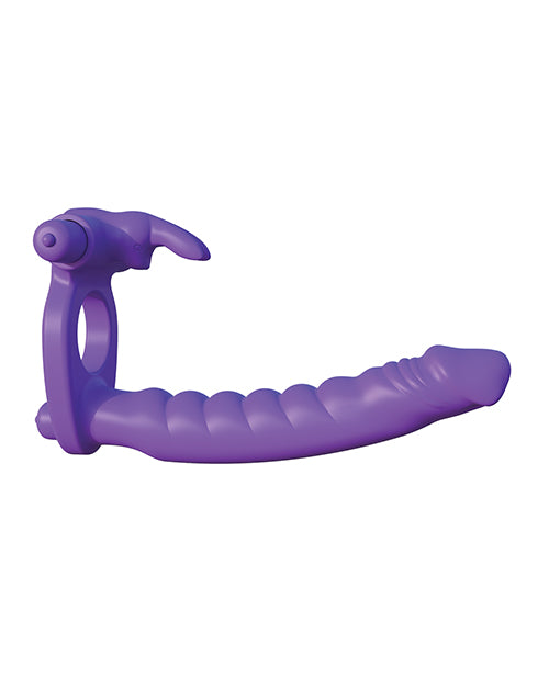fantasy-c-ringz-silicone-double-pene-rabbit-purple image