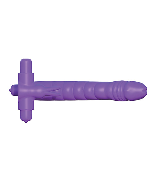 fantasy-c-ringz-silicone-double-pene-rabbit-purple image