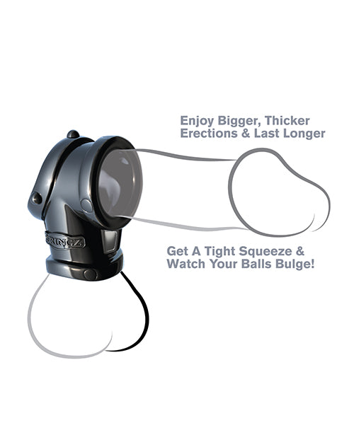 fantasy-c-ringz-cock-pipe-wball-stretcher-black image