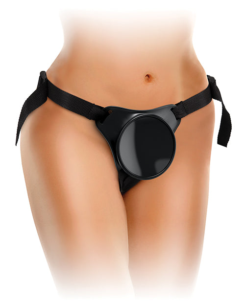 king-cock-elite-beginners-body-dock-strap-on-harness-black image