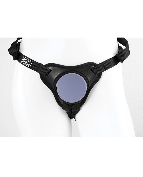 dillio-platinum-body-dock-se-strap-on-harness-black image