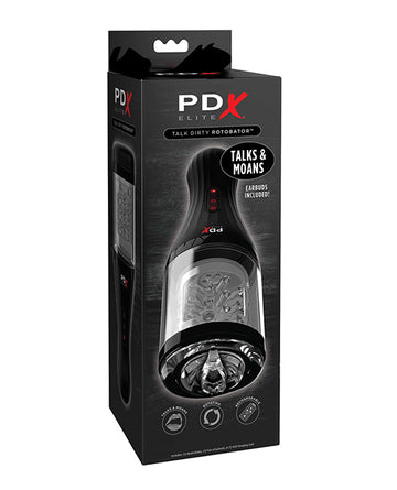 Pipedream Extreme Toyz Talk Dirty Roto-Bator