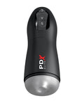 pdx-elite-suck-o-matic-vibrating-stroker-frostedblack image