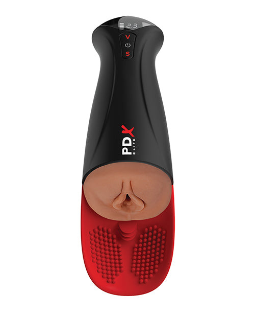 PDX Elite Fuck-O-Matic Pro XL Pussy Stroker - Brown