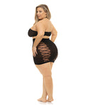 pink-lipstick-hold-on-tight-halter-bra-skirt-black-qn image