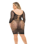 pink-lipstick-animal-inside-chemise-black-qn image