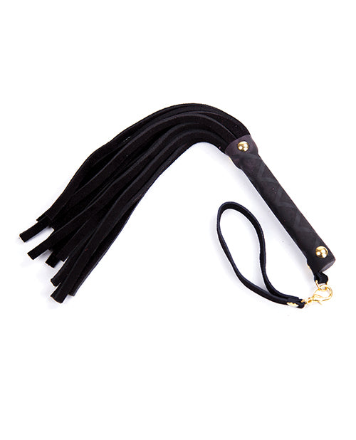 plesur-mini-leather-flogger-black image
