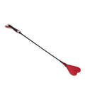 plesur-26-heart-pvc-crop-blackred image
