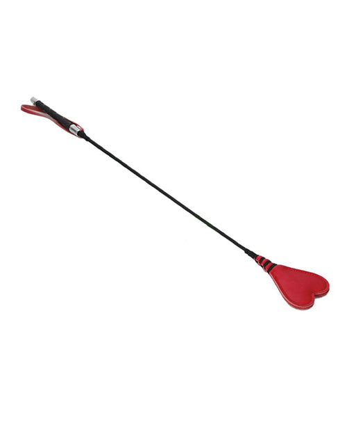 plesur-26-heart-pvc-crop-blackred image