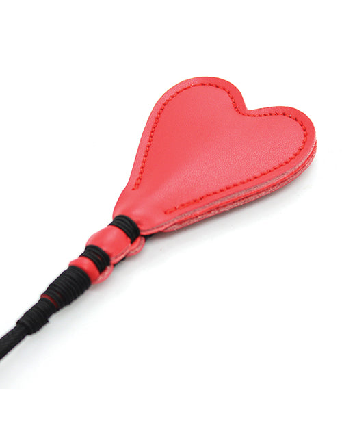 plesur-26-heart-pvc-crop-blackred image